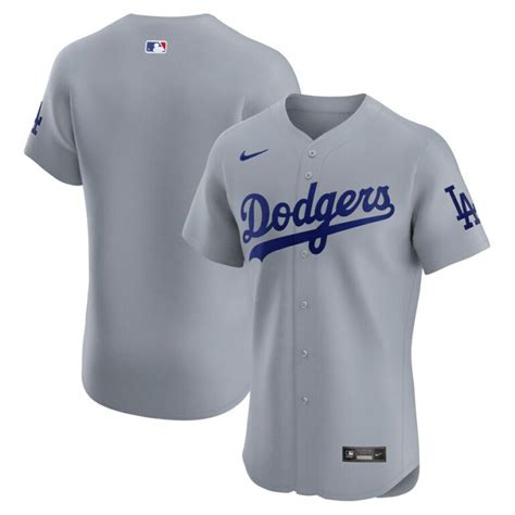 los angeles dodgers nike alternate replica team jersey - gray|Los Angeles Dodgers Nike Alternate Replica Custom Jersey .